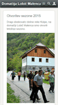 Mobile Screenshot of lobicmalenca.si